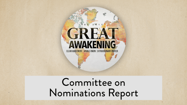 SBC15 | 24 - Committee on Nominations...