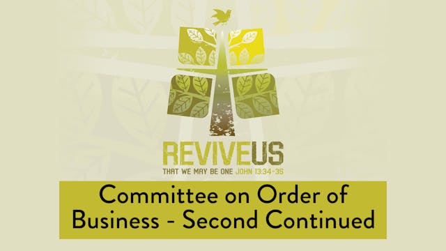 SBC13 | 11 - Committee on Order of Bu...