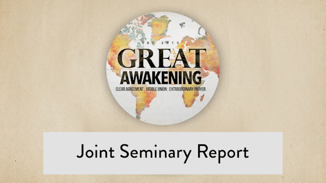 SBC15 | 12 - Joint Seminary Report