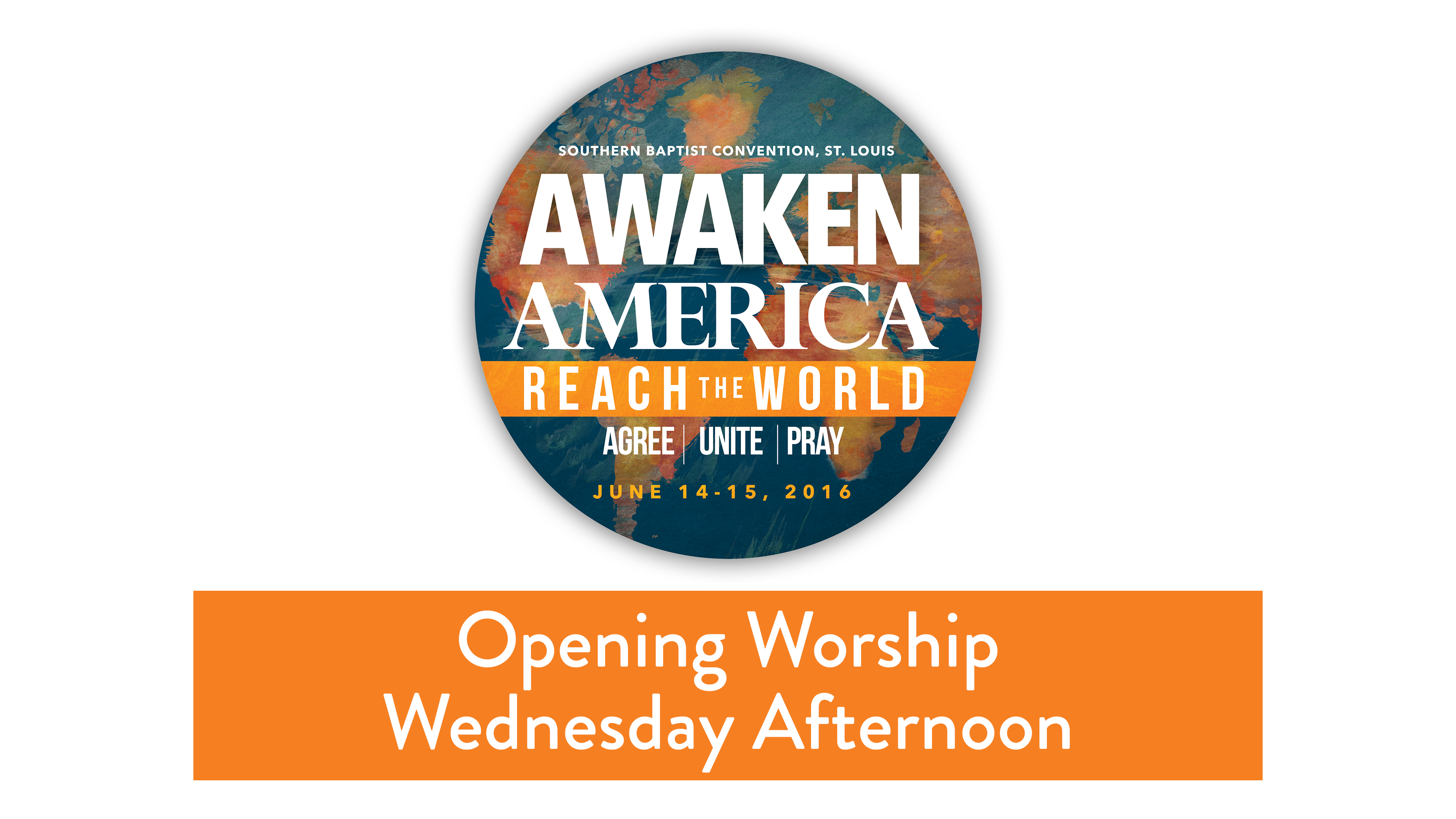 SBC16 | 49 - Opening Worship Wednesday Afternoon 