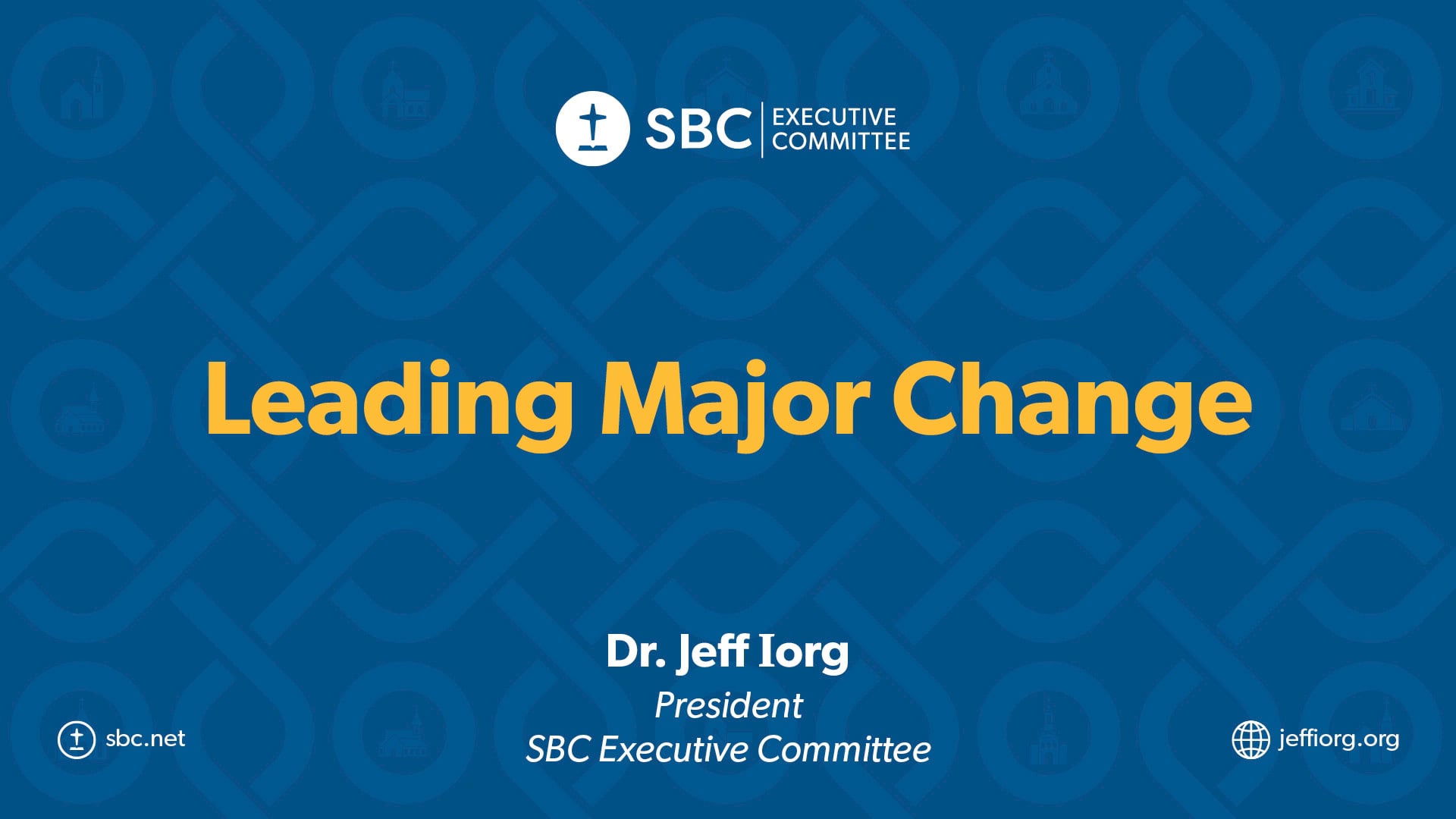 Leading Major Change