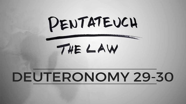 The Pentateuch - Lesson 108