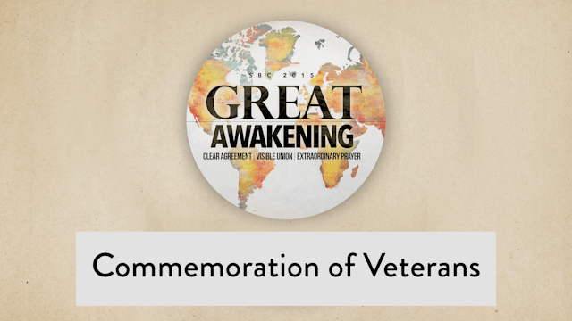 SBC15 | 7 - Commemoration of Veterans