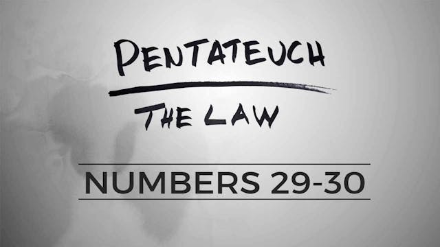 The Pentateuch - Lesson 89