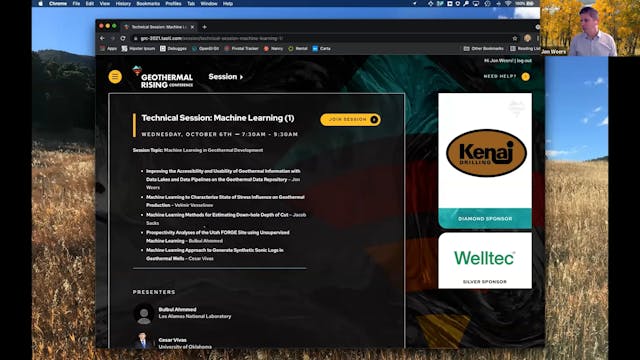 GRC 2021 Machine Learning Session