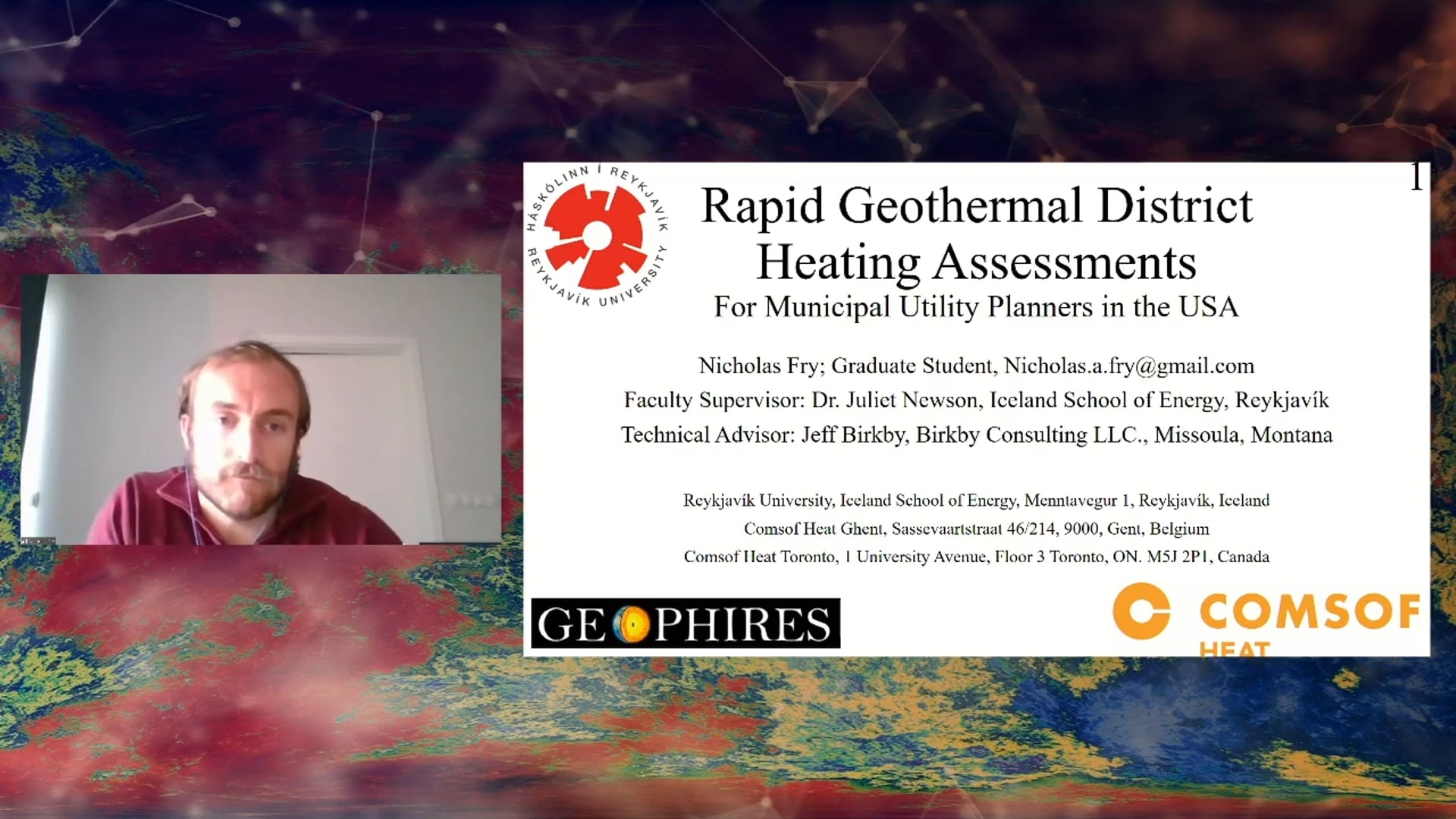 Rapid Geothermal District Heating Assessments (E-Poster)