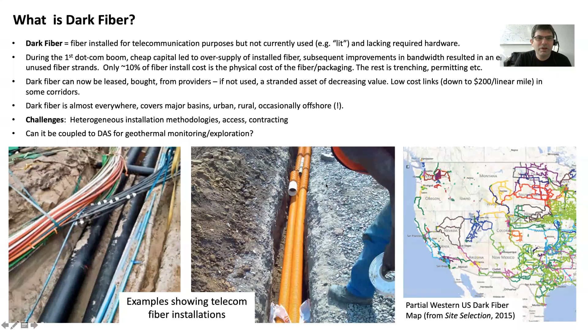 Using Distributed Acoustic Sensing and Dark Fiber for .... (E-Poster)