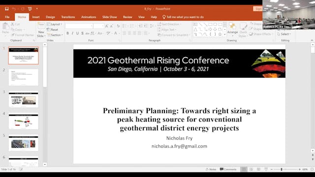 GRC 2021 District Heating Session