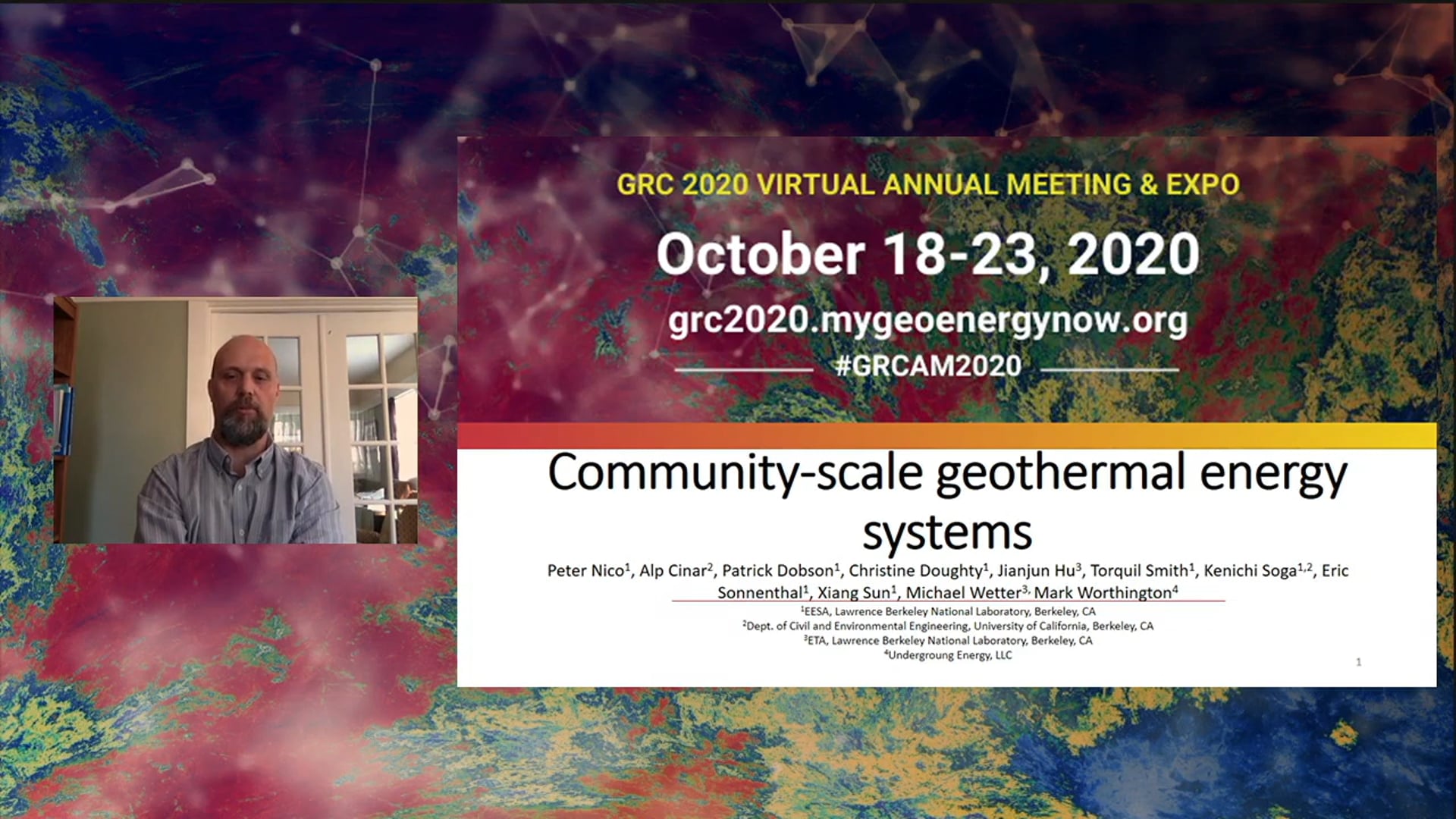 Community-scale Geothermal Energy Systems (E-Poster)