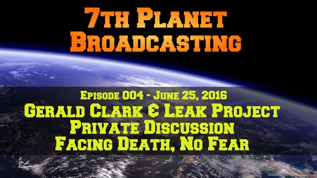Gerald Clark and Leak Project, Facing Death - No Fear