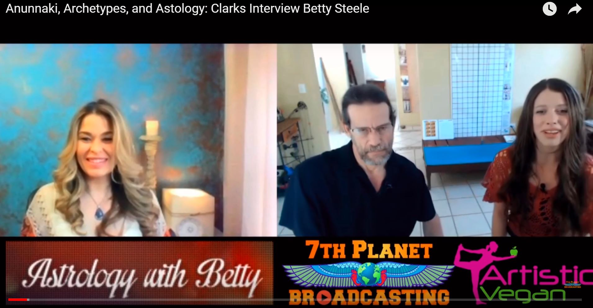 Anunnaki, Archetypes, and Astology: Clarks Interview Betty Steele