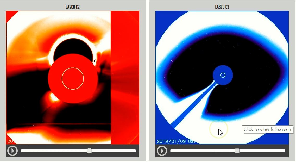 Did LASCO get Rocked by a Solar Ejection?