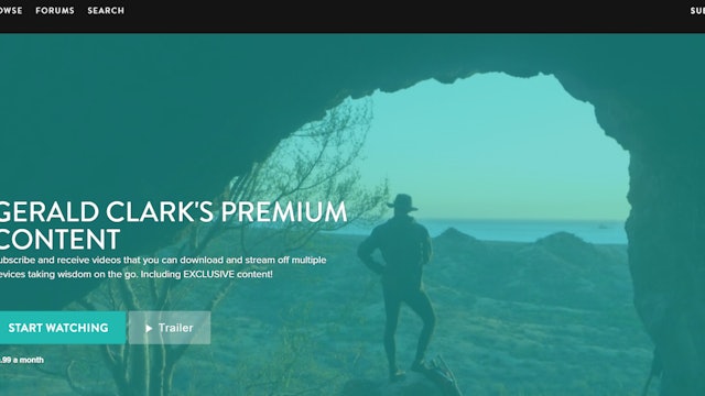Announcing Premium Content with Gerald Clark
