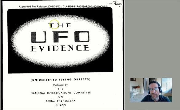 Declassifed UFO Briefing CIA NICAP 1964