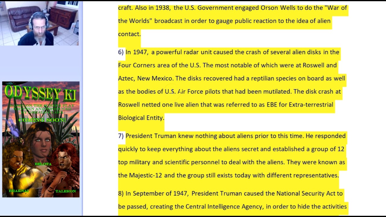 Threat Briefing for All Humanity with Gerald Clark