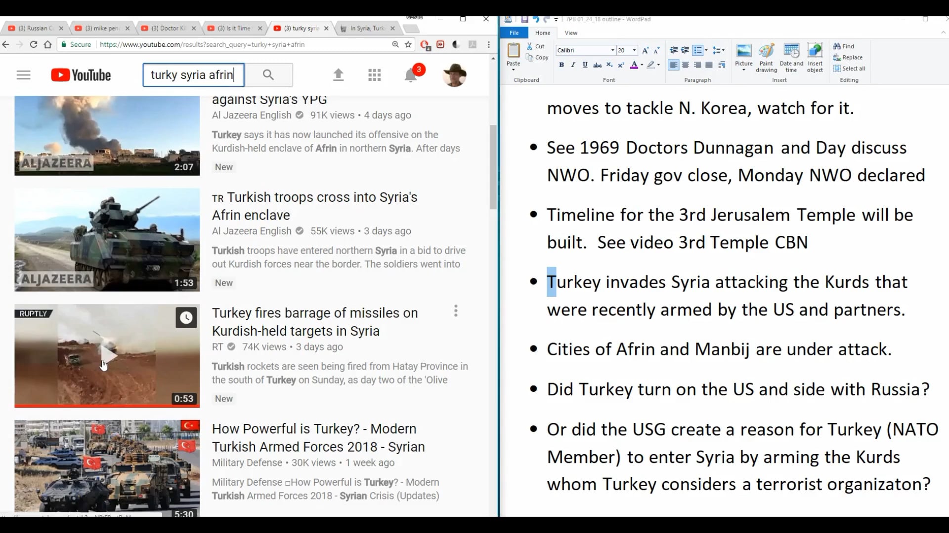 USG Shutdown, NWO Dr. Prophetic Warning, Zion's 3rd Temple
