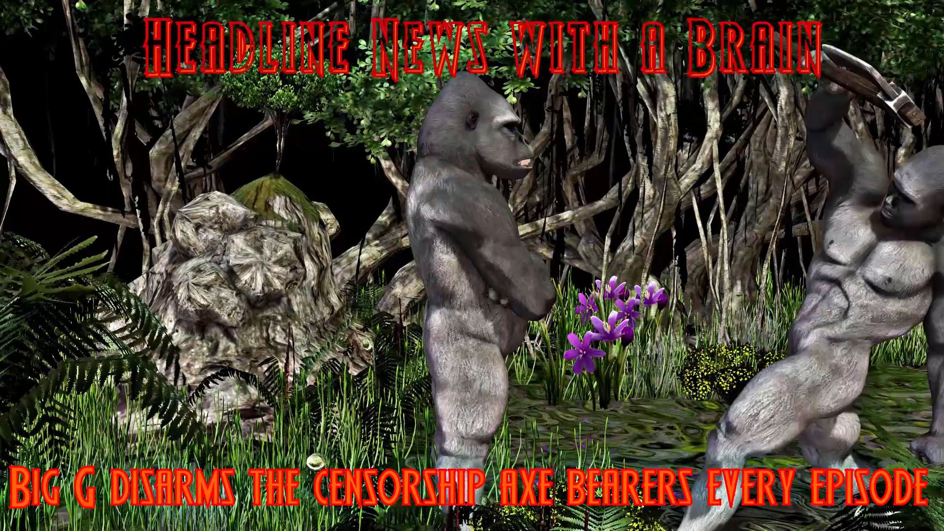 Headlines with a Brain, HLWAB EP4:  "Breaking News from Antarctica with Pantera"