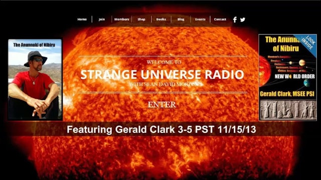Strange Universe Radio with Sean David Morton ft. Gerald Clark