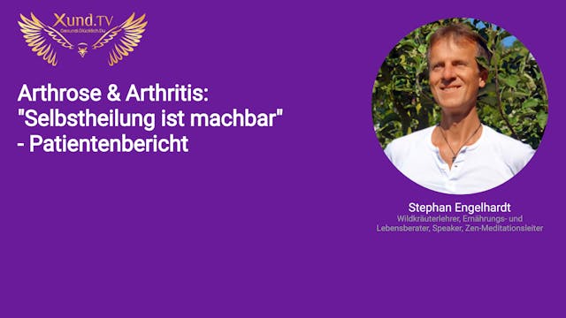 Arthrose & Arthritis: "Selbstheilung ...