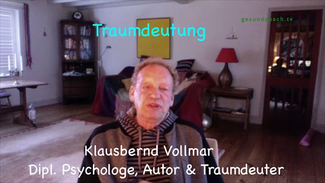 Klausbernd Vollmar - Dipl. Psychologe, Autor & Traumdeuter