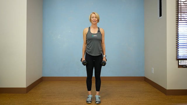 Split Lunge with Curls