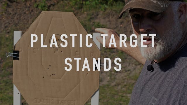 Plastic Target Stands