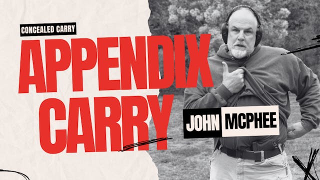 Concealed Carry - Appendix