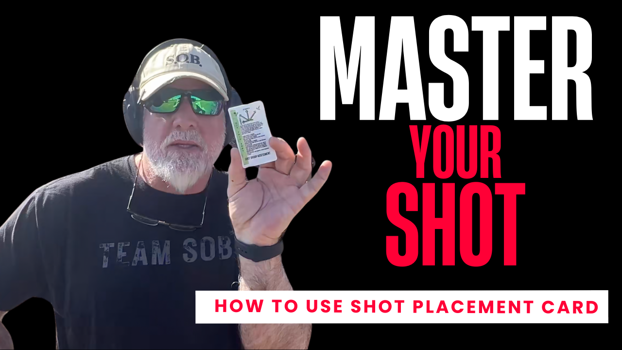 Master Your Shot: How to Use the SOB Tactical Range Card