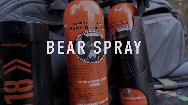 Bear Spray