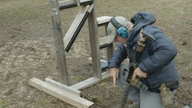 Kneeling Unsupported Rifle