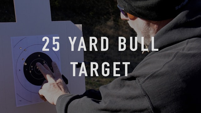Fixed Sites - 25-Yard Bull Target 