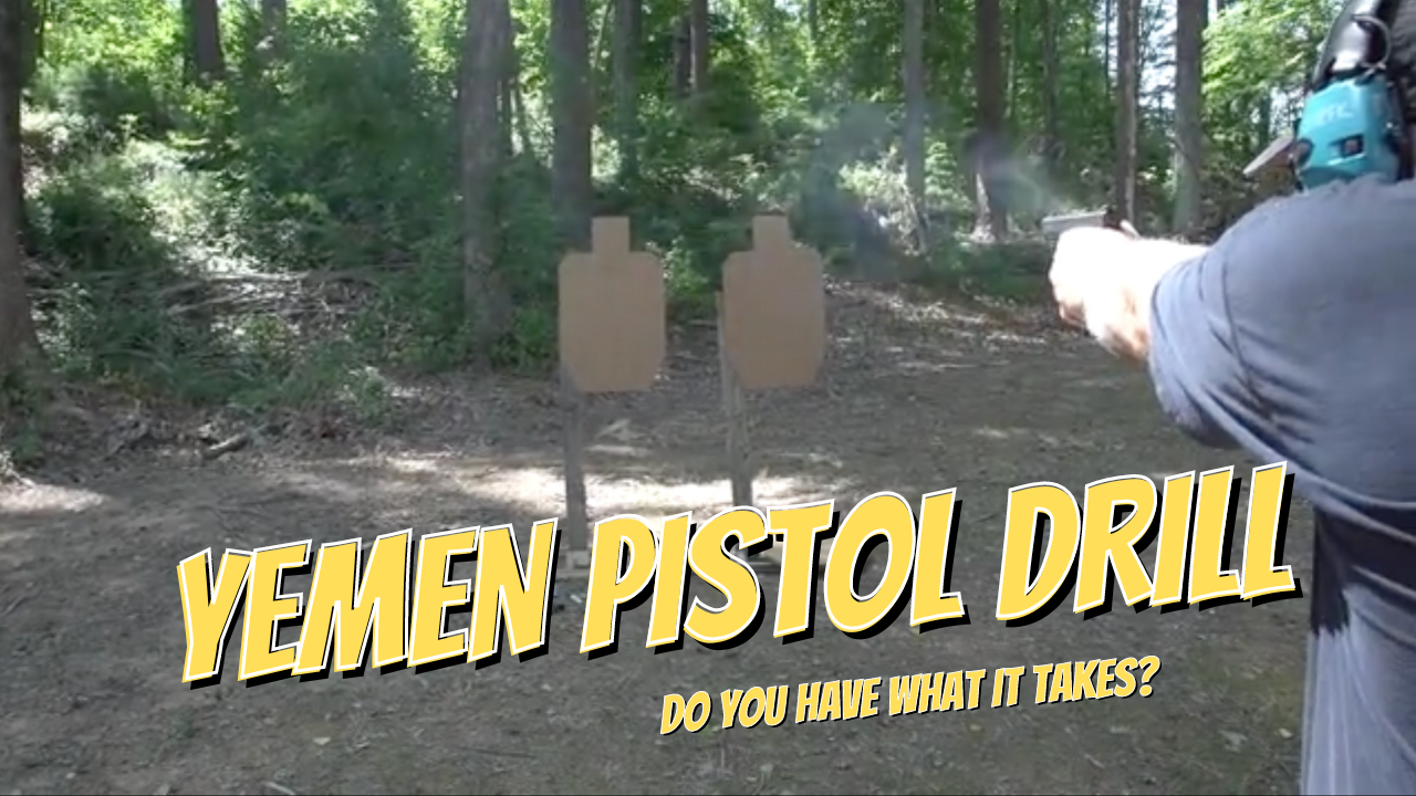 Yemen Pistol Placement Drill, where precision meets speed!