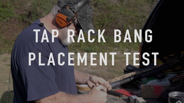Tap Rack Bang with Placement