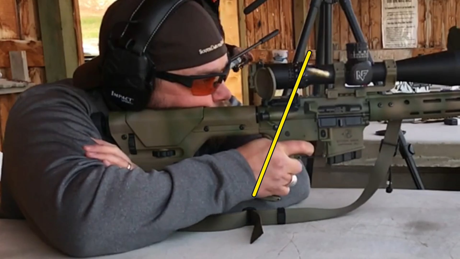 Rifle in the Bench Position