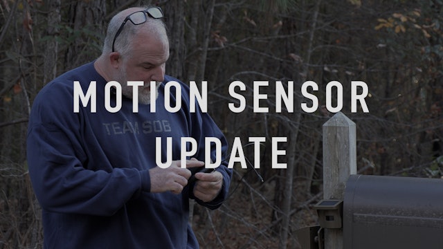 Motion Sensor Update