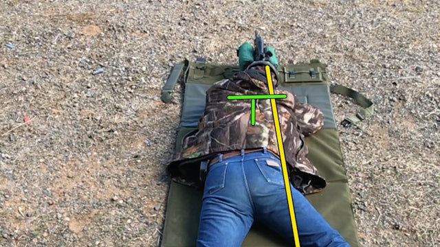 Rifle Shooting Position Prone