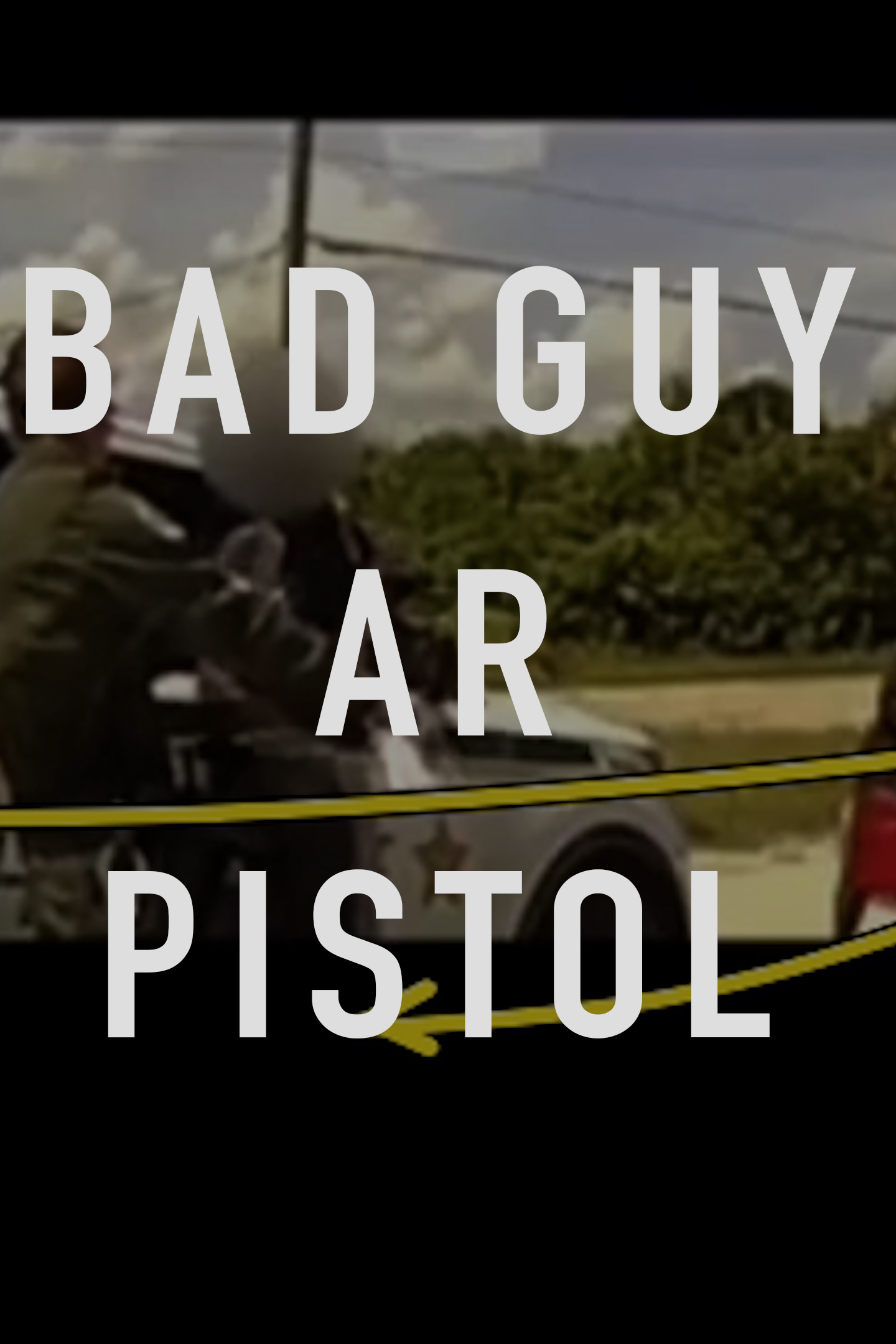 Bad Guy AR Pistol