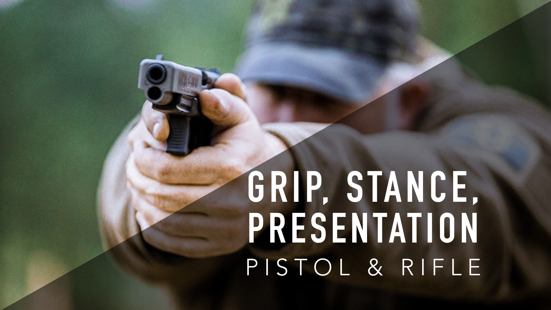 STANCE, GRIP, PRESENTATION