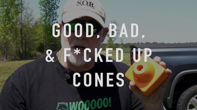Good Bad & Fu*ked Up - Cones
