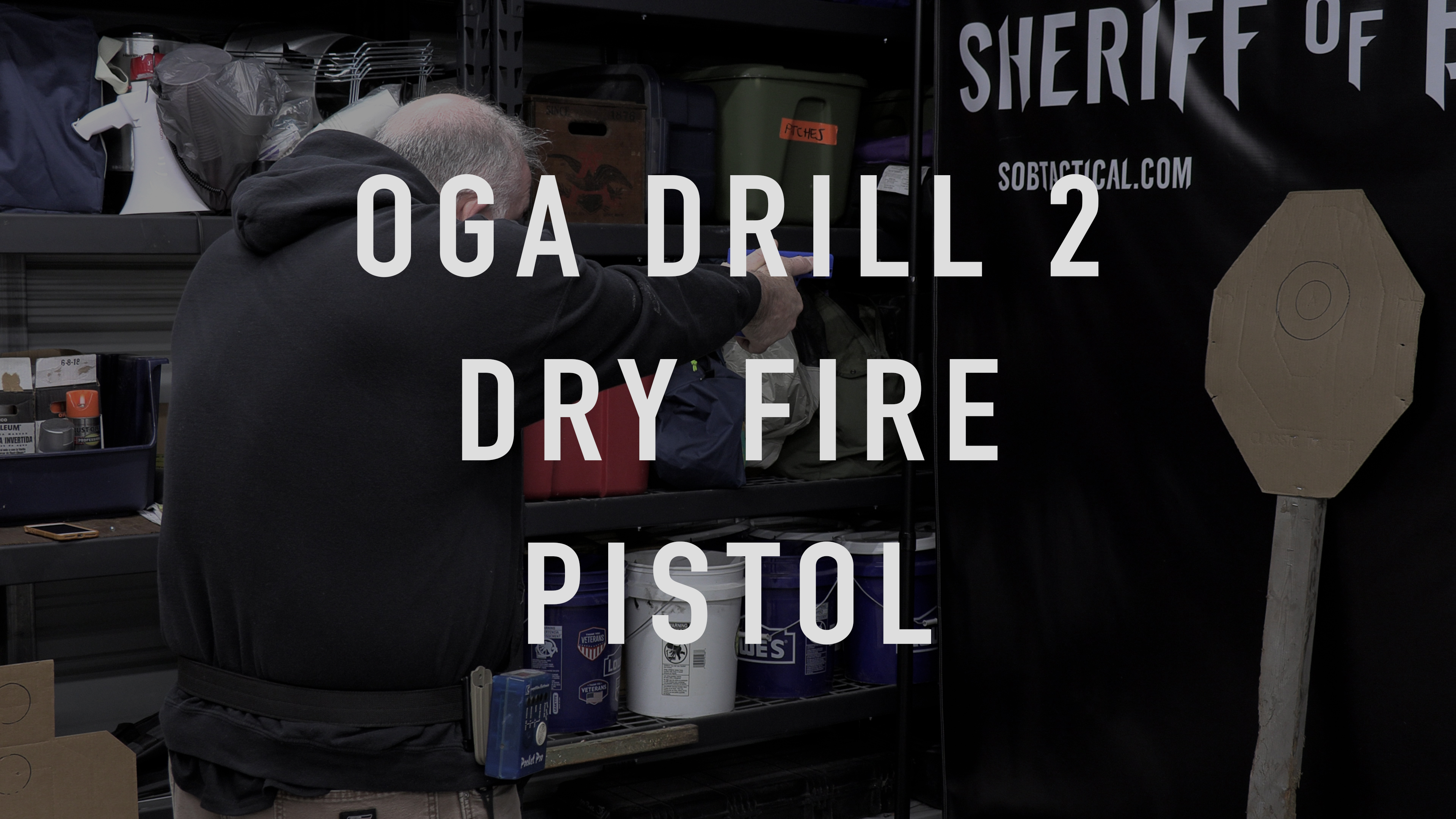 OGA Drill 2 Pistol "Dry Fire"