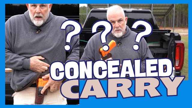Concealed Carry Philosophy