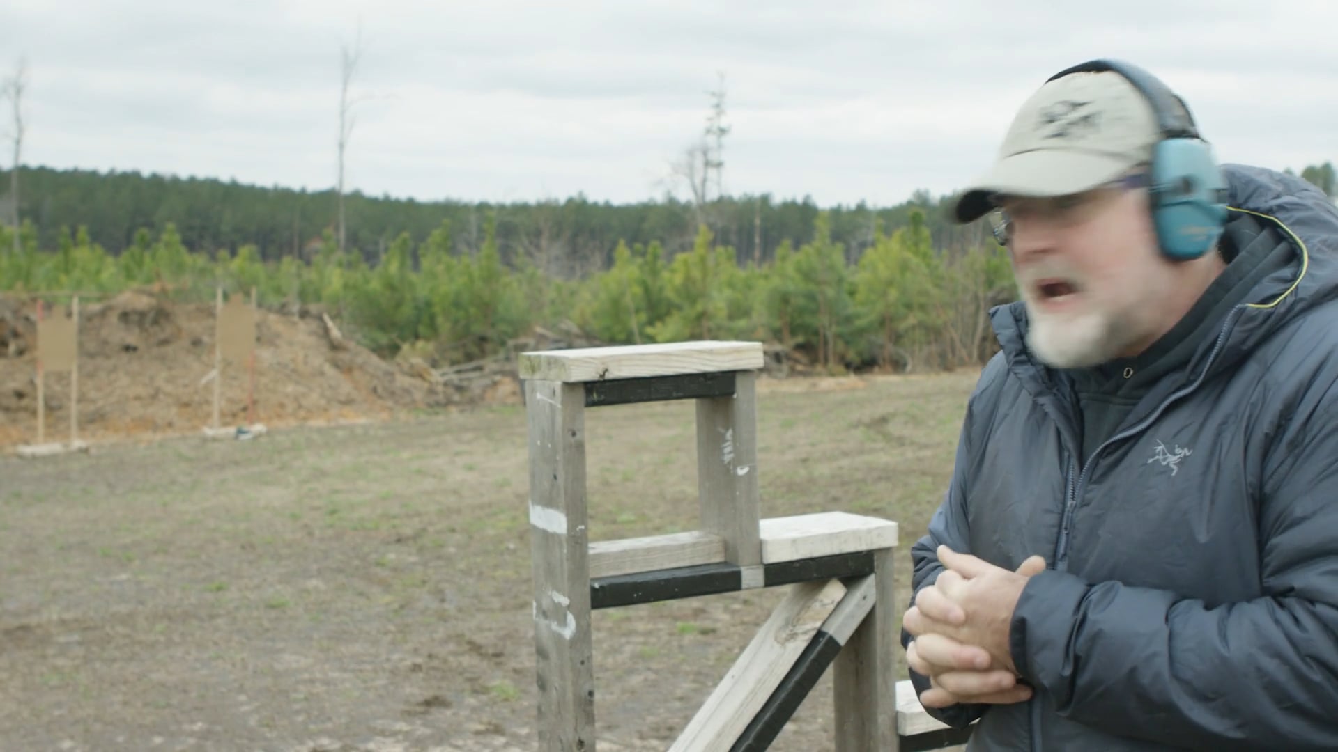 Standing Unsupported Pistol Drill