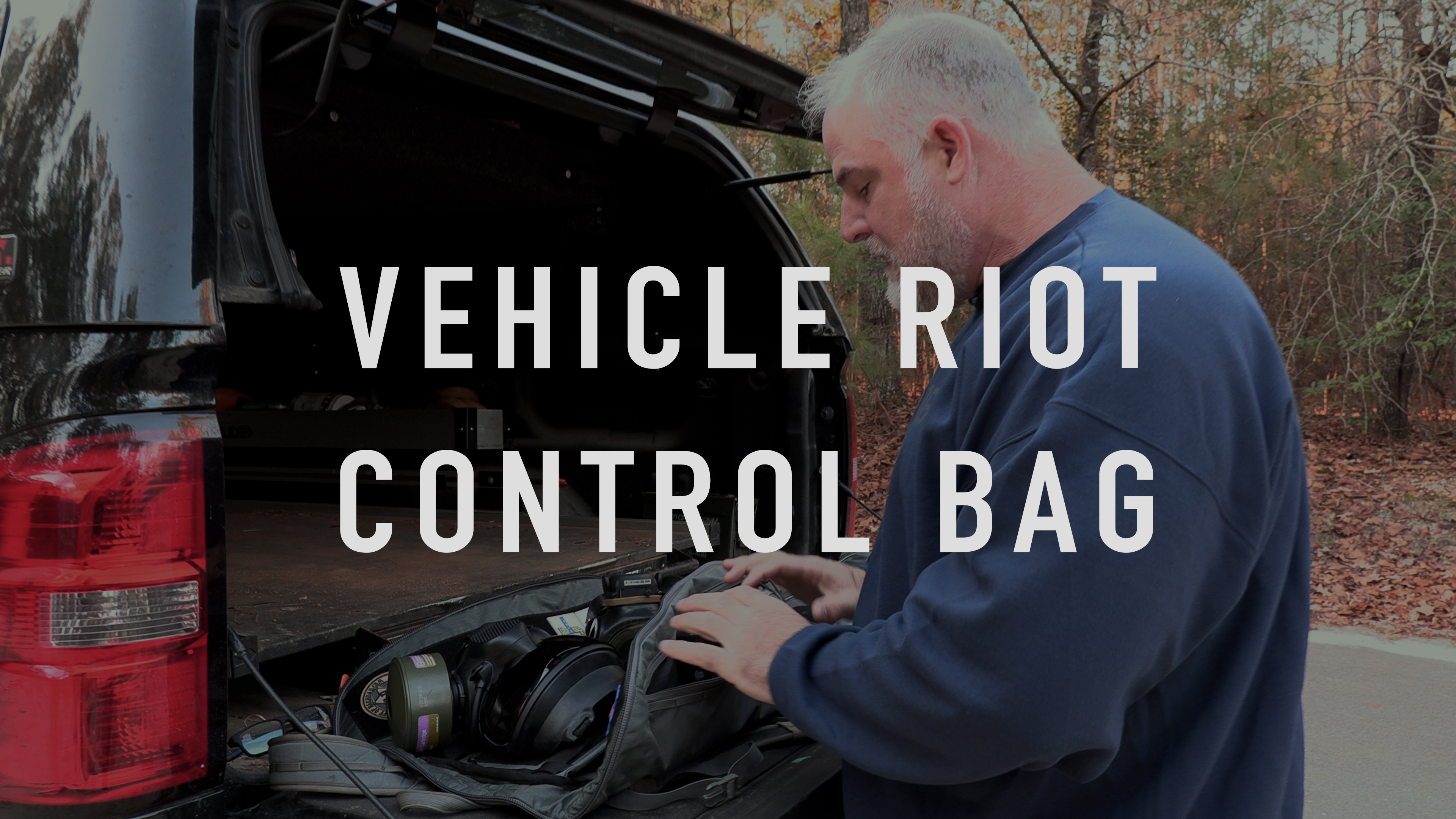 Vehicle Riot Control Bag