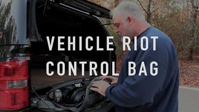 Vehicle Riot Control Bag