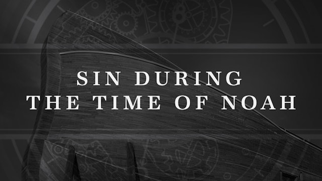 How does the sinfulness today compare to Noah's time?