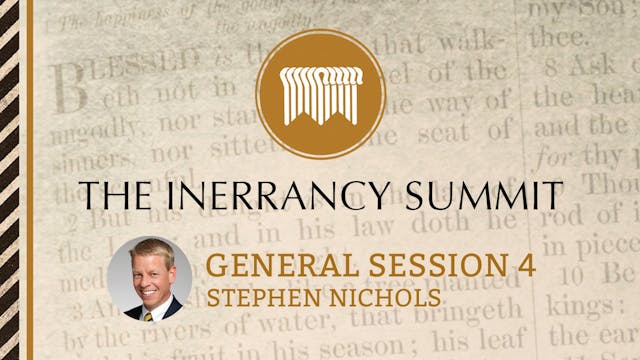 General Session 4 - Stephen Nichols