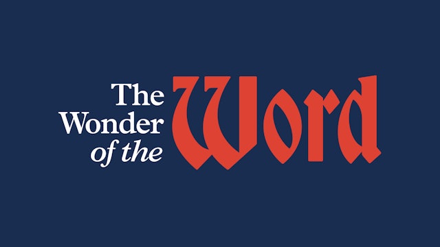 The Wonder of the Word (Sermon Series)