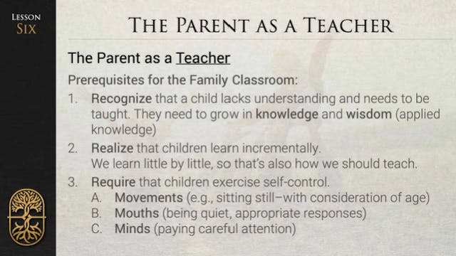 Parenting for Life - L6