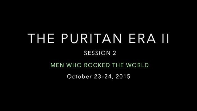The Puritan Era (Part 2)