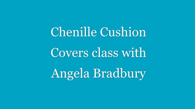 Chenille Cushions with Wildlife Art P...